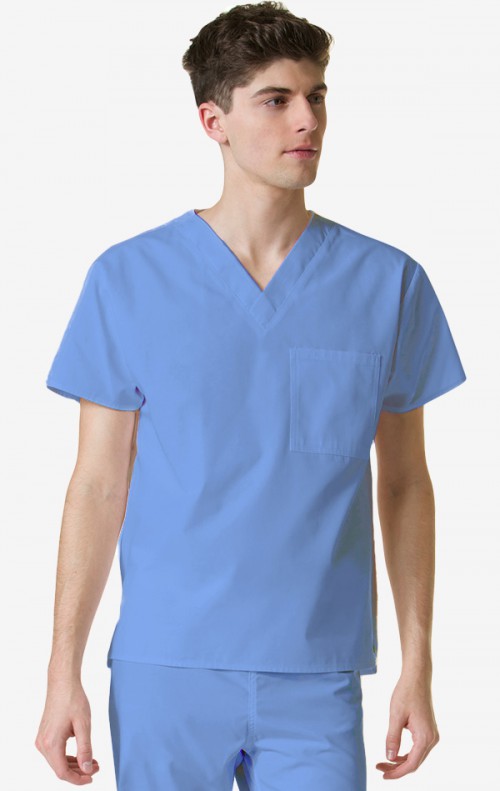 WonderWink® Unisex WorkFlex™ Chest Pocket V-Neck Top
