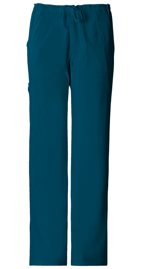 Cherokee Perfect Stretch Mid-Rise Drawstring Cargo Pant