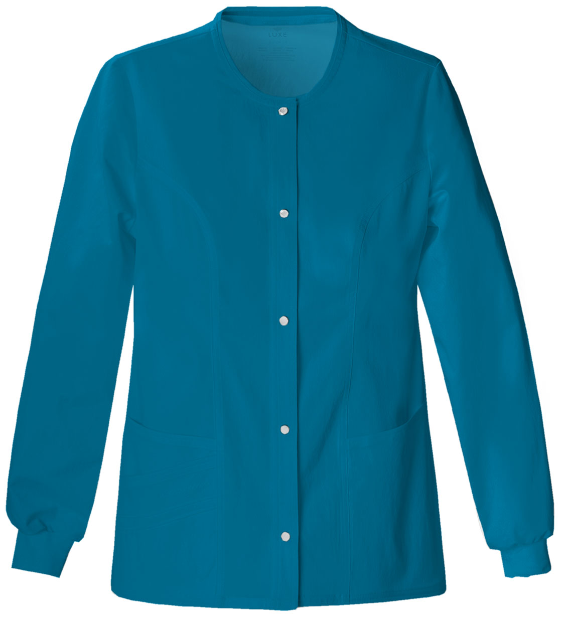 Cherokee Cherokee Luxe Snap Front Warm-Up Jacket
