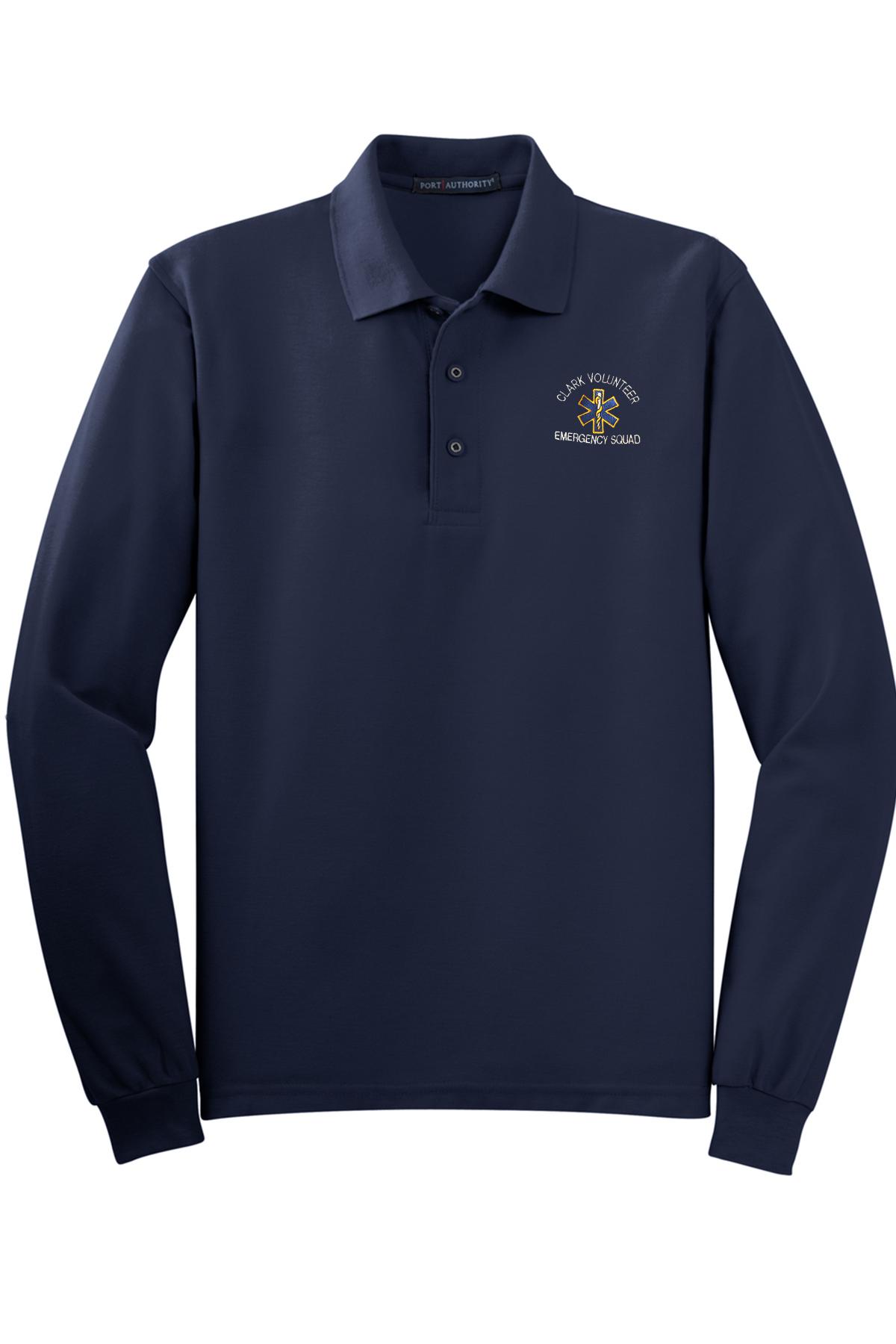 Port Authority® Silk Touch™ Long Sleeve Polo
