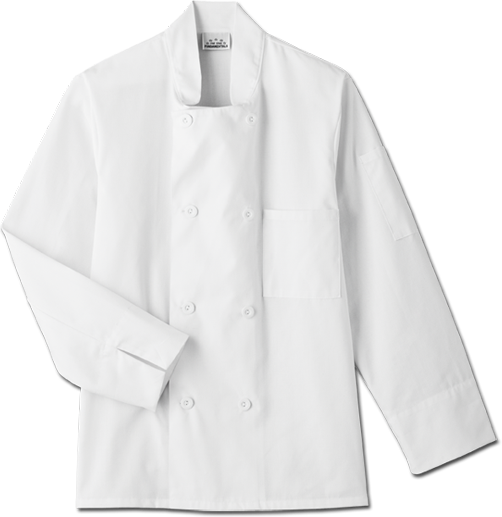 Five Star Unisex 8 Button Chef Jacket