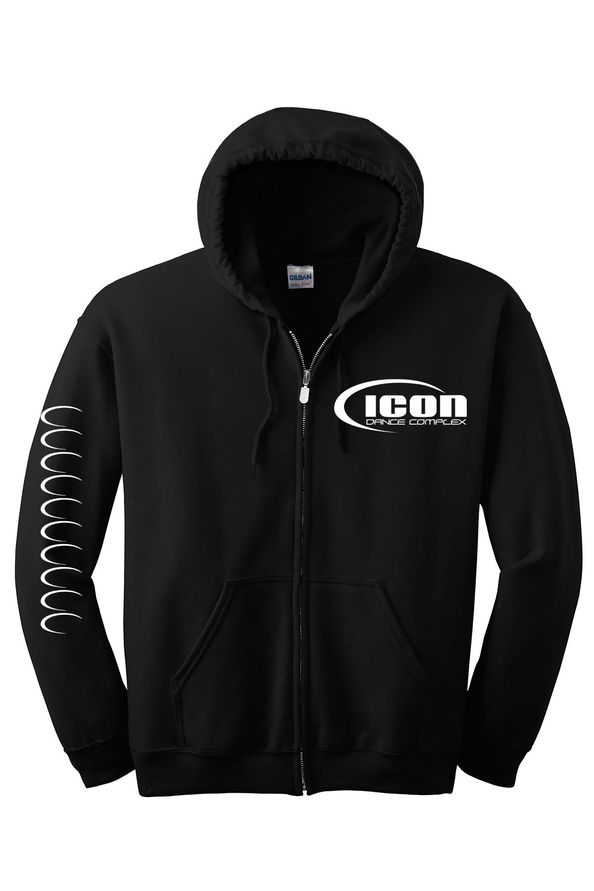 Gildan® Youth Heavy Blend™ Full-Zip Hooded Sweatshirt