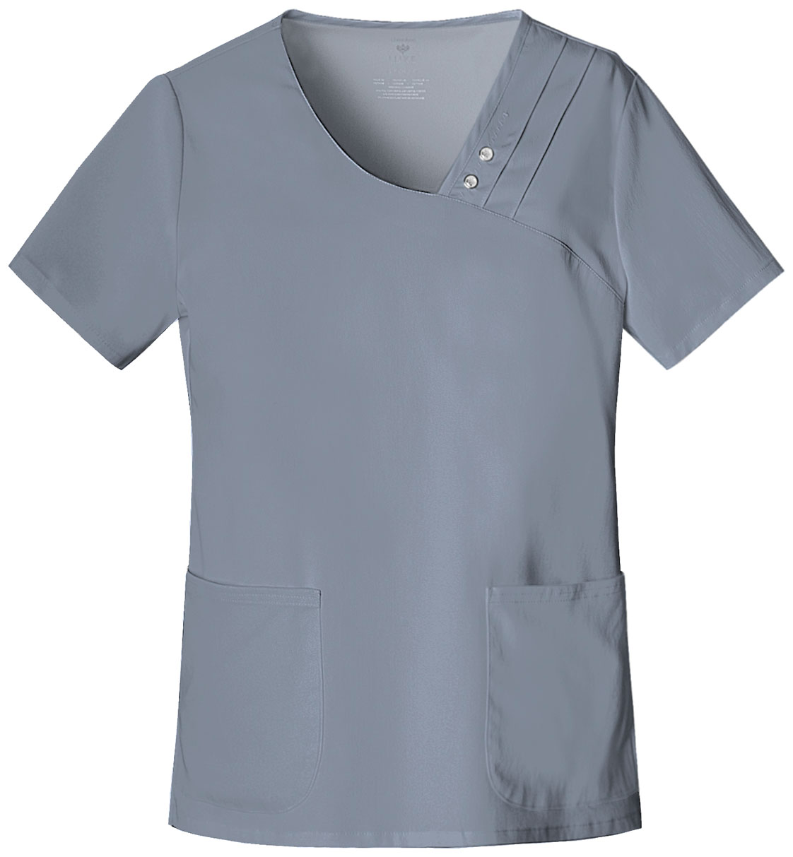 Cherokee Cherokee Luxe Crossover V-Neck Pin-Tuck Top