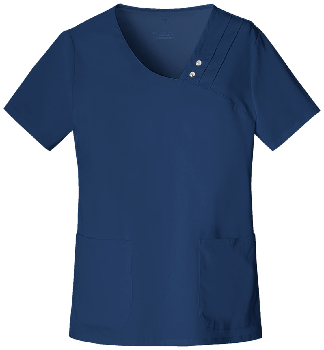Cherokee Cherokee Luxe Crossover V-Neck Pin-Tuck Top