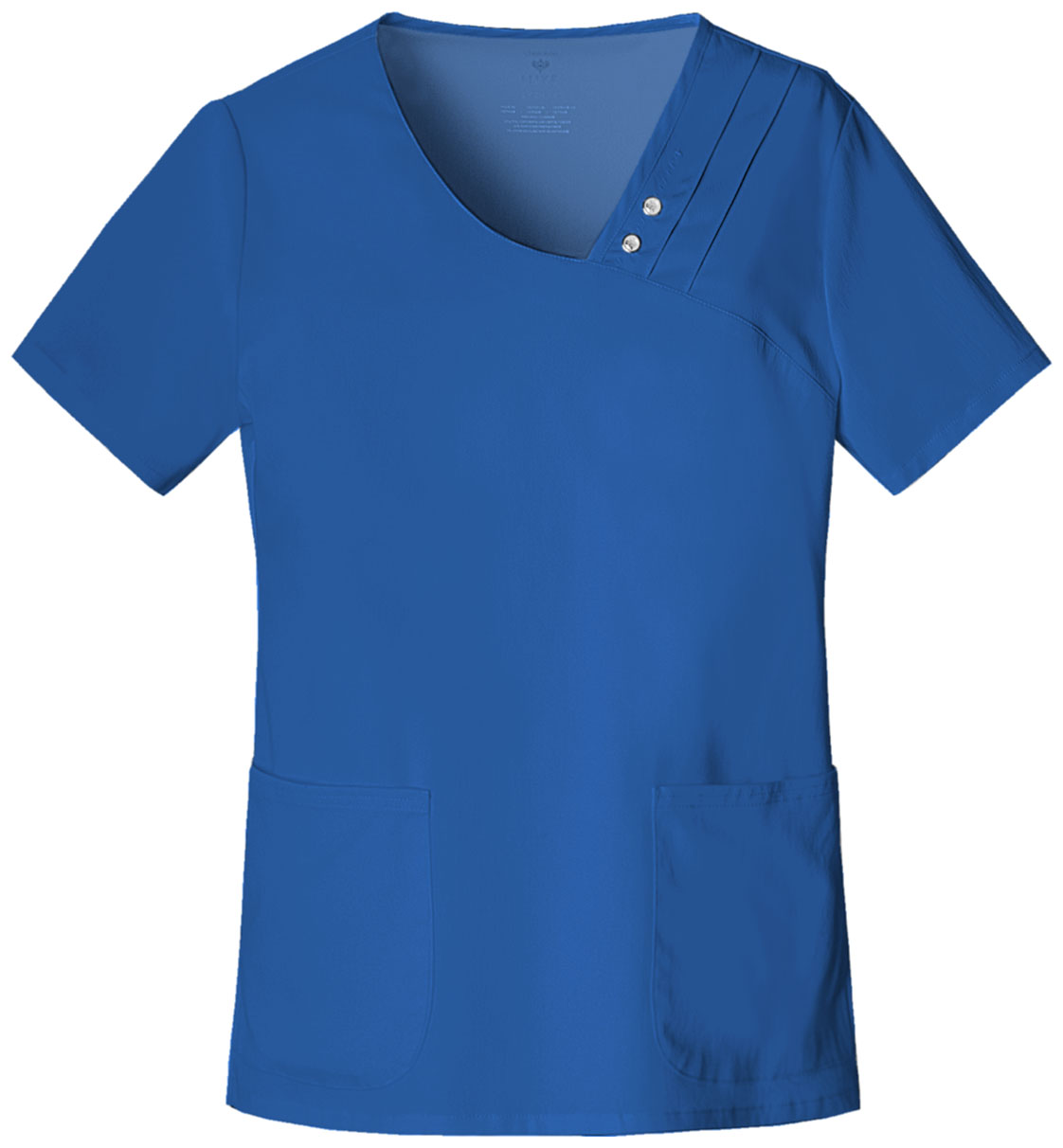 Cherokee Cherokee Luxe Crossover V-Neck Pin-Tuck Top