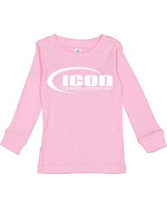 Rabbit Skins Drop Ship Toddler Long-Sleeve Baby Rib Pajama Top
