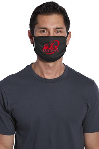 Max Challenge Logo'd 3-Ply 100% Cotton Face Mask