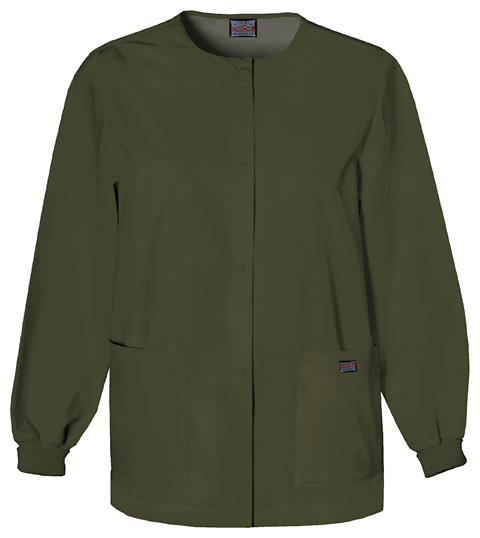 Cherokee  Snap Front Warm-Up Jacket