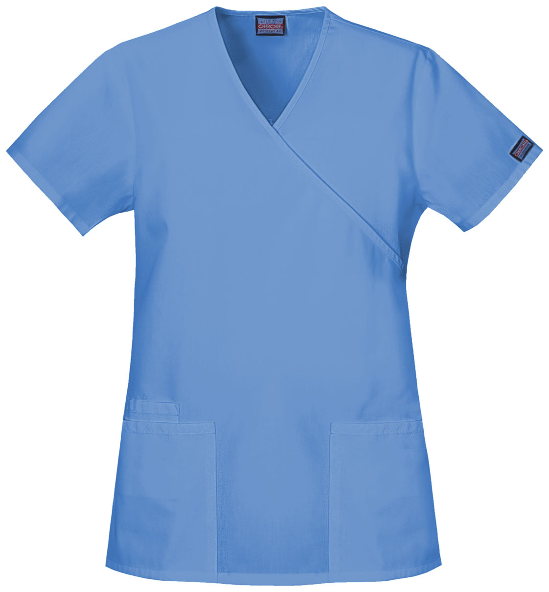 Workwear Workwear Mock Wrap Tunic