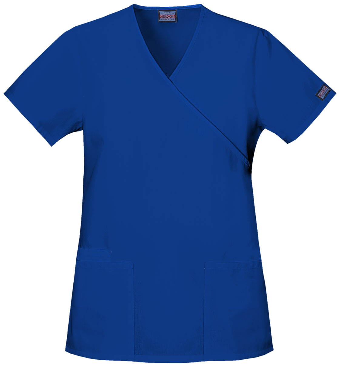 Workwear Workwear Mock Wrap Tunic