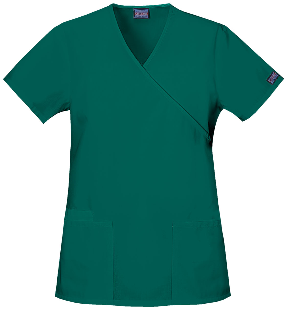 Workwear Workwear Mock Wrap Tunic
