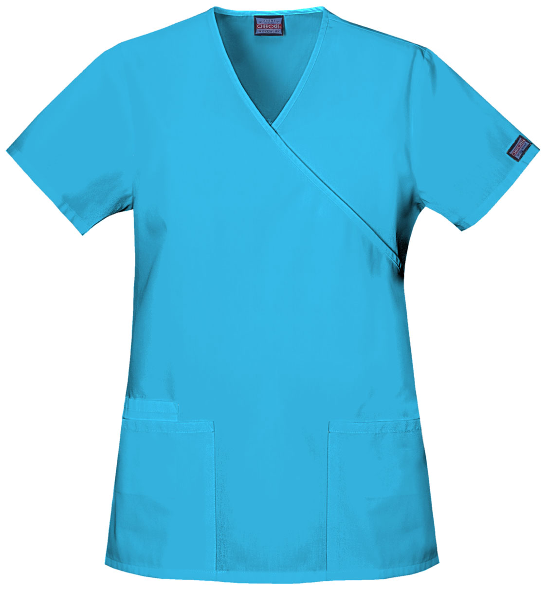 Workwear Workwear Mock Wrap Tunic