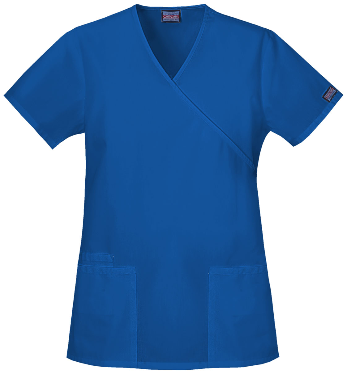 Workwear Workwear Mock Wrap Tunic