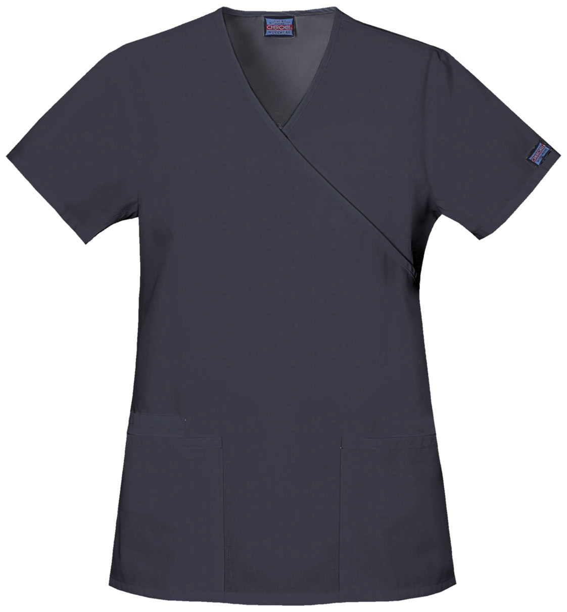 Workwear Workwear Mock Wrap Tunic
