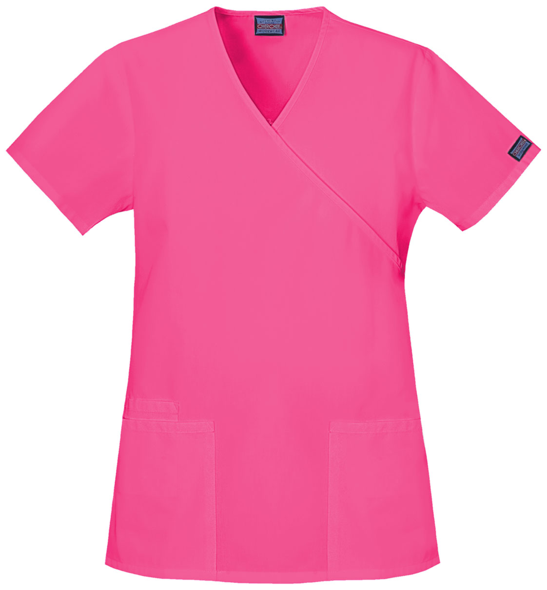 Workwear Workwear Mock Wrap Tunic
