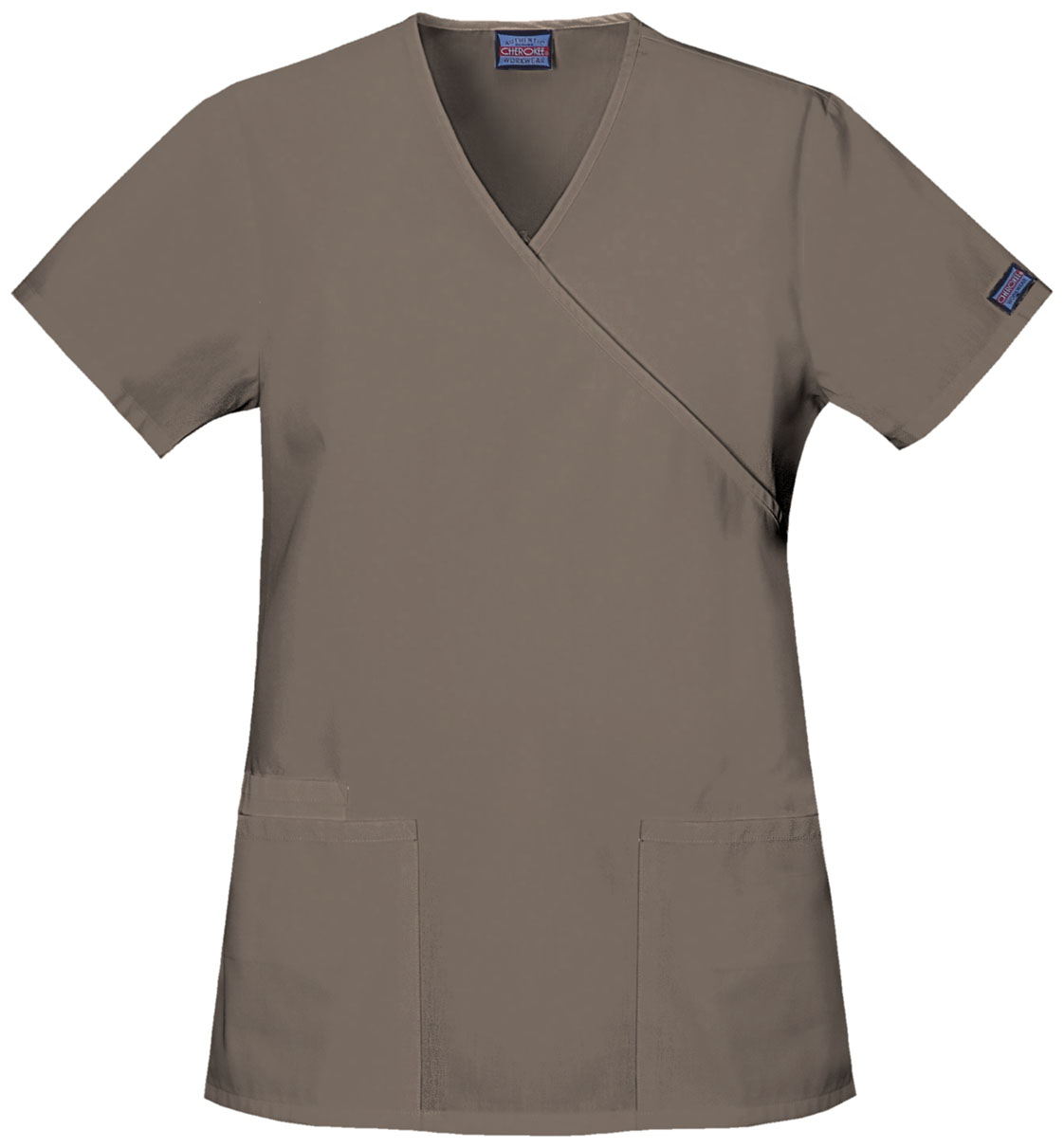 Workwear Workwear Mock Wrap Tunic
