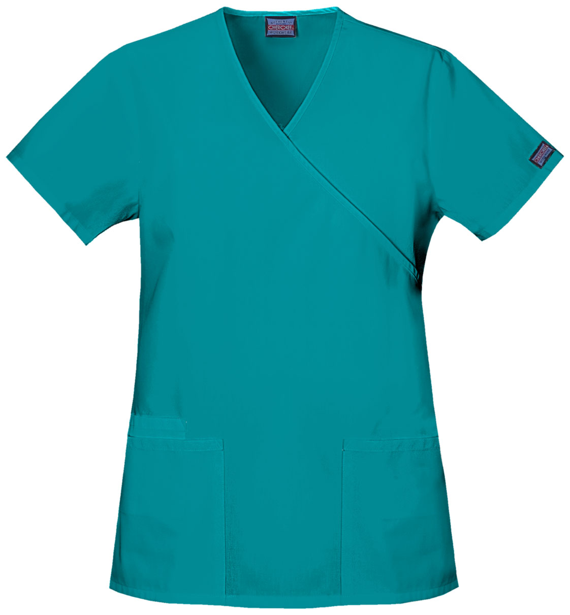 Workwear Workwear Mock Wrap Tunic