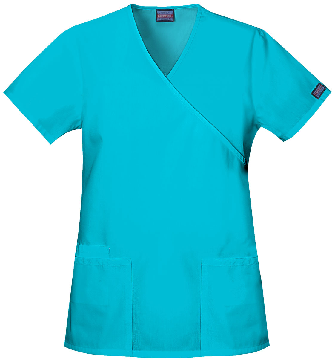 Workwear Workwear Mock Wrap Tunic