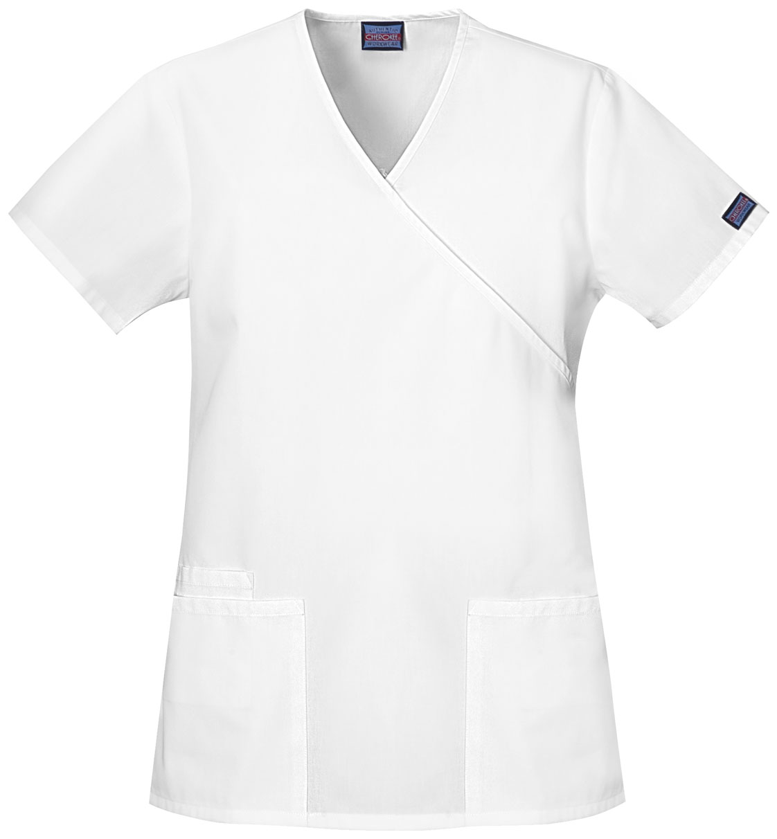 Workwear Workwear Mock Wrap Tunic