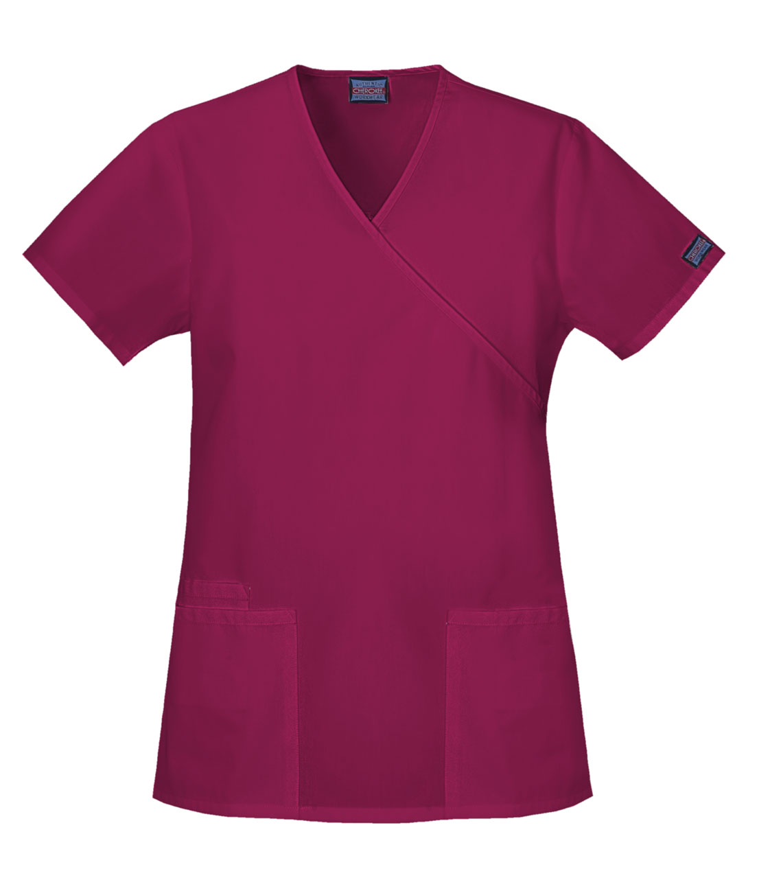 Workwear Workwear Mock Wrap Tunic