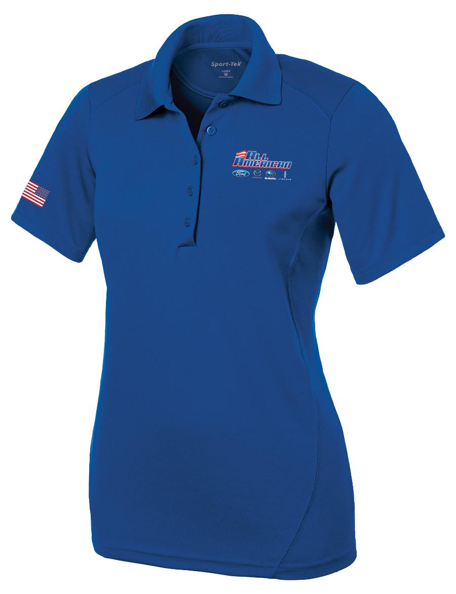 Sport-Tek® Ladies Dry Zone® Raglan Accent Polo