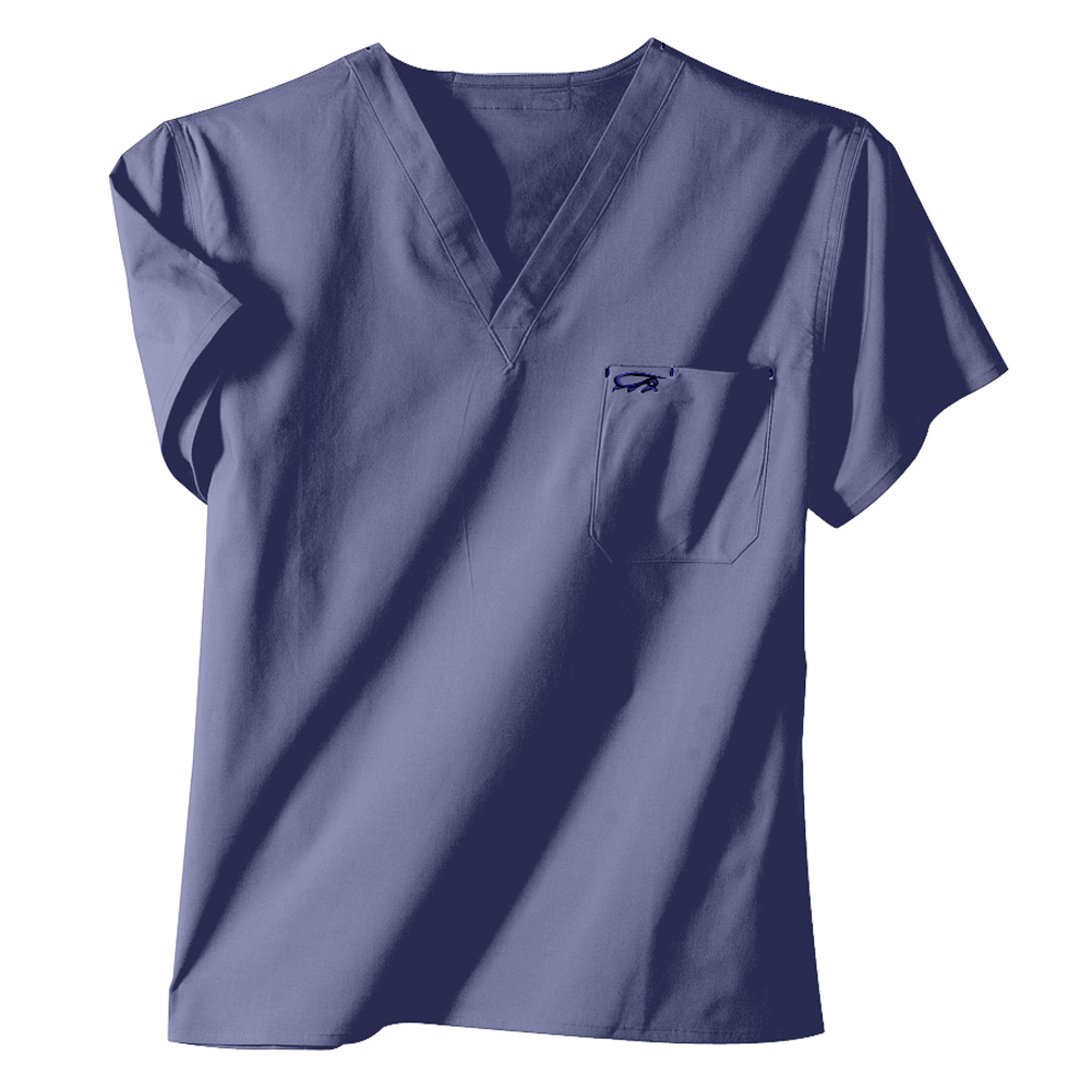 IguanaMed Unisex Single Pocket Scrub Top