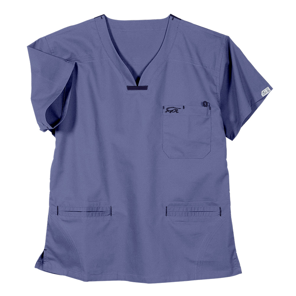 IguanaMed Women's Quattro 3-Pocket Scrub Top	