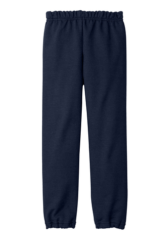 Gildan® Youth Unisex Heavy Blend™ Sweatpant with Apple Montessori Schools logo screen printed down left leg