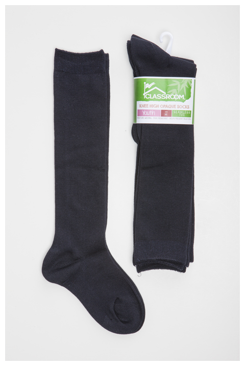 Girls/Junior Opaque Knee Hi Socks 