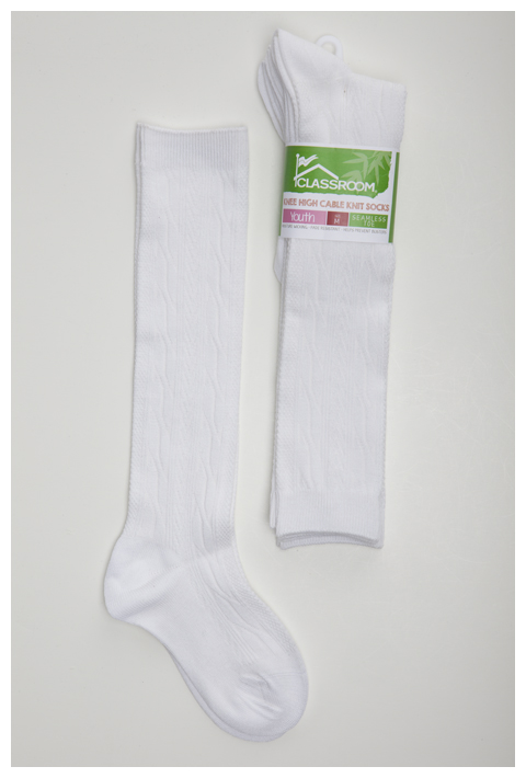 GIRLS/JUNIORS CABLE KNEE HI SOCKS 3 PK