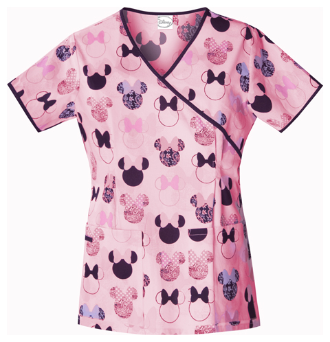 Tooniforms Tooniforms - Disney Mock Wrap Top