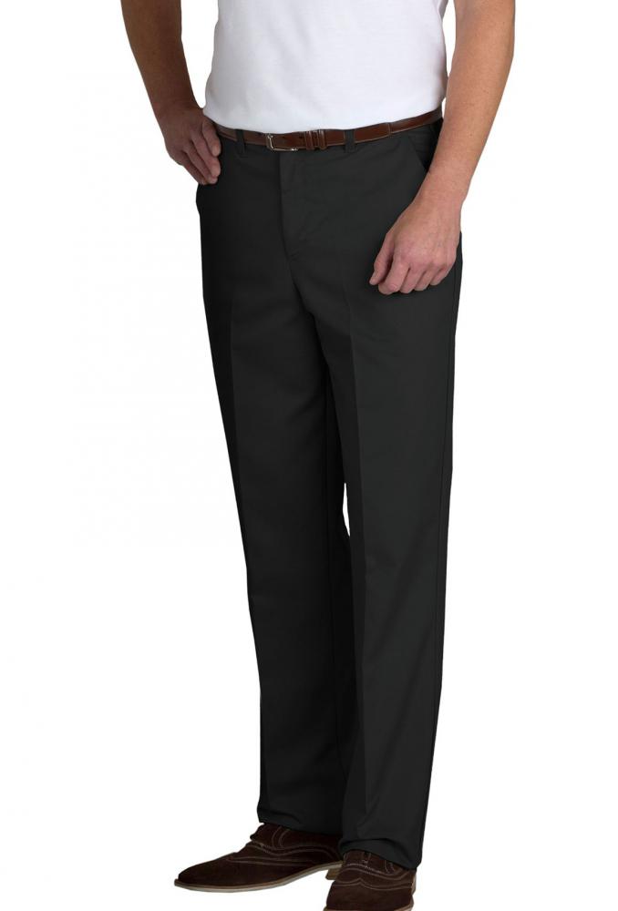 Men’s Plain Front Relaxed Fit Twill Pants