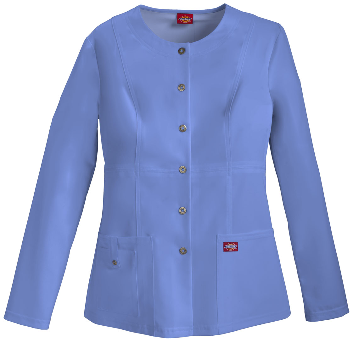 Dickies Dickies Xtreme Stretch Crew Neck Snap Front Warm-Up Jacket