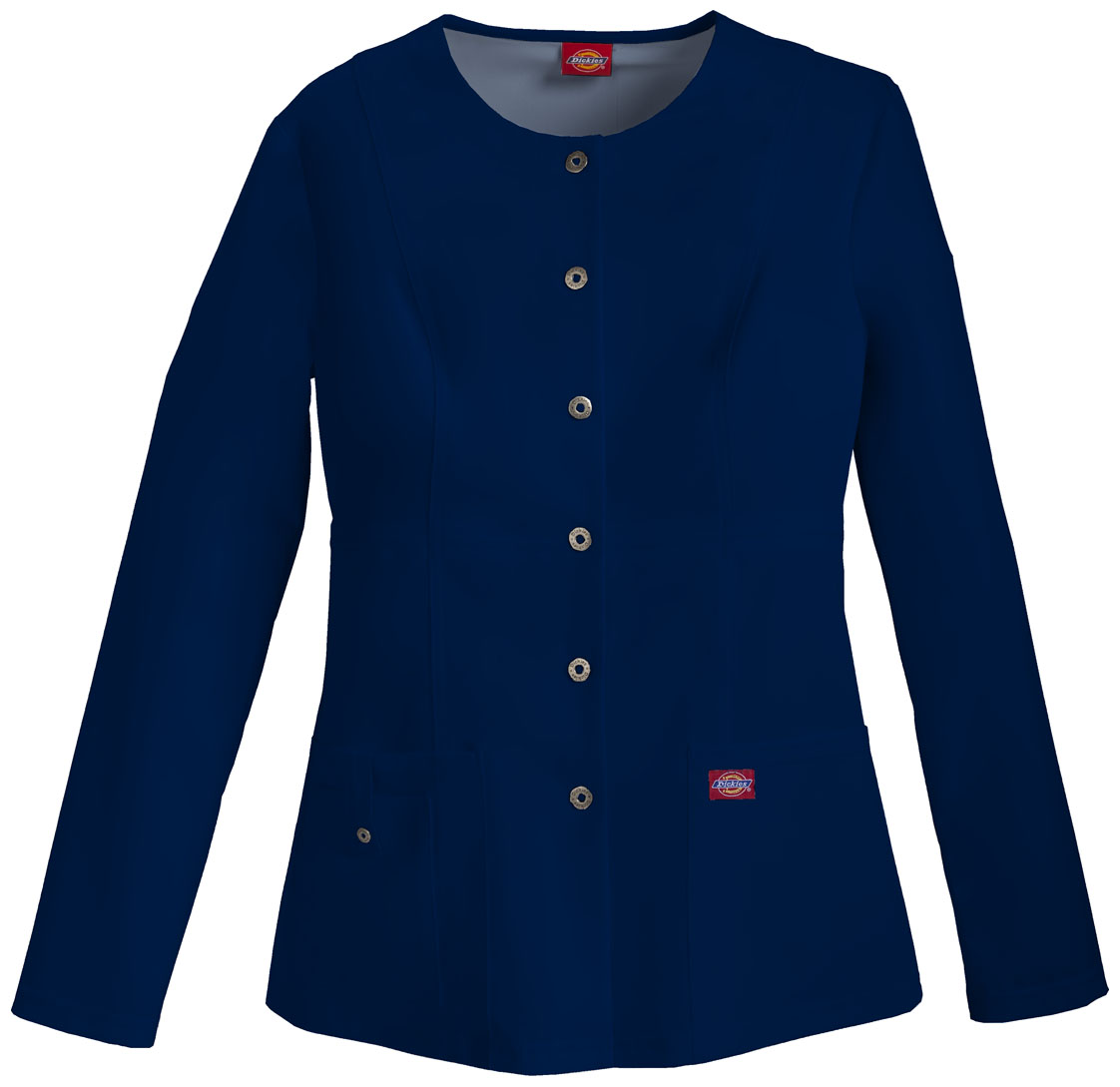 Dickies Dickies Xtreme Stretch Crew Neck Snap Front Warm-Up Jacket