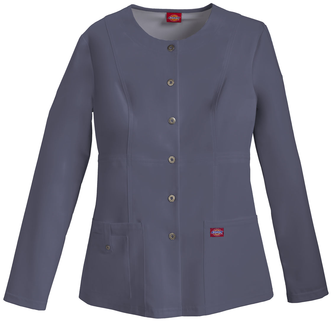 Dickies Dickies Xtreme Stretch Crew Neck Snap Front Warm-Up Jacket