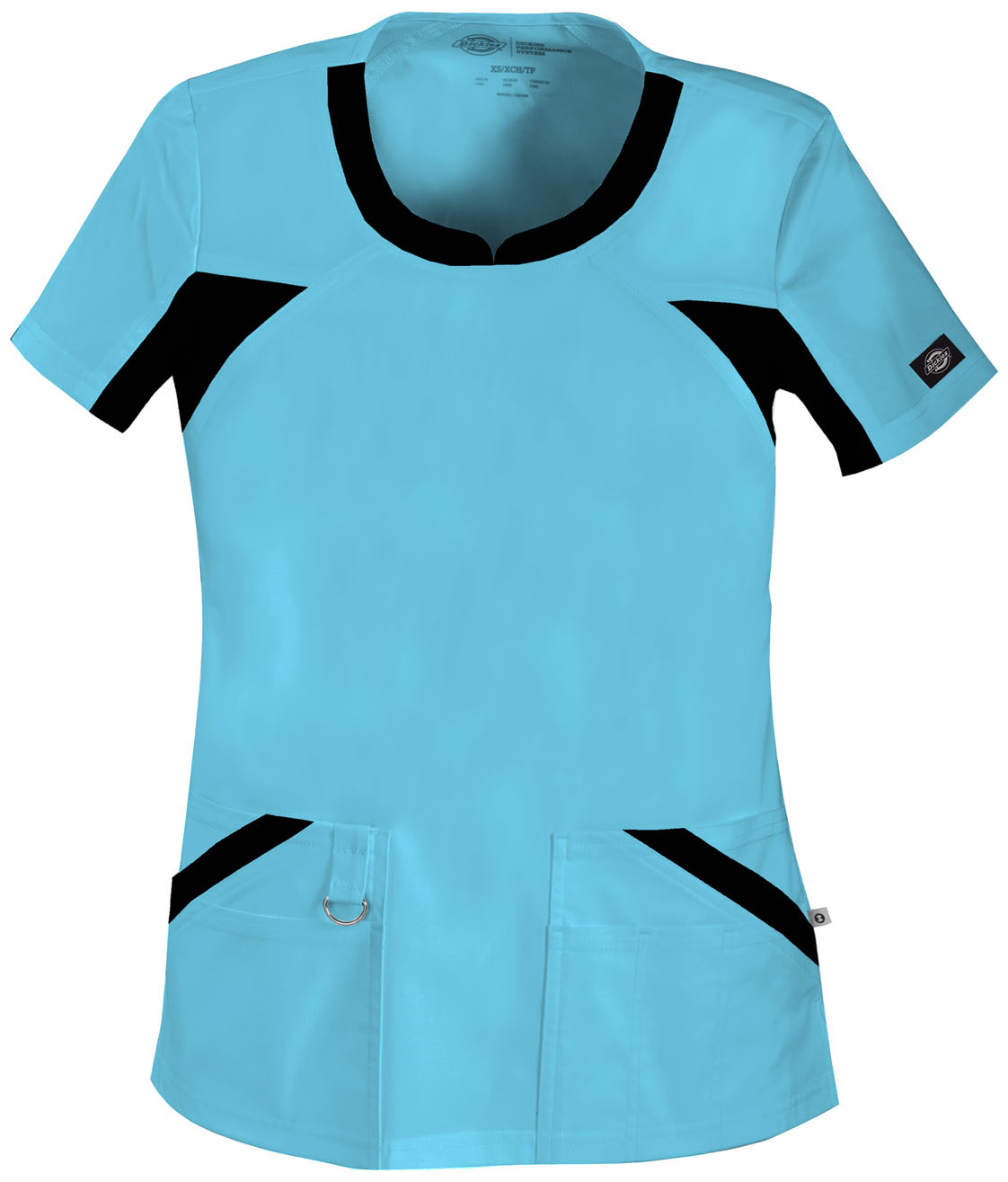 Dickies Dickies Performance System V-Neck Knit Panel Top