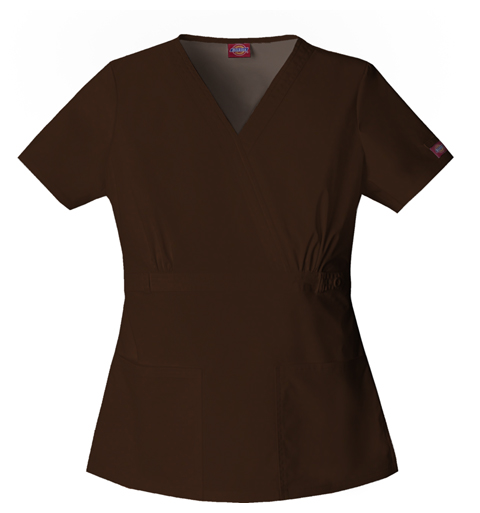 Dickies Dickies Enzyme Washed Mock Wrap Top