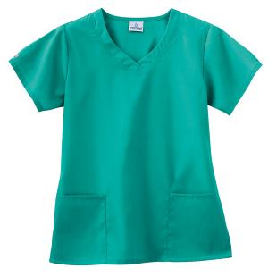 Fundamentals Ladies Overlap V-Neck Top