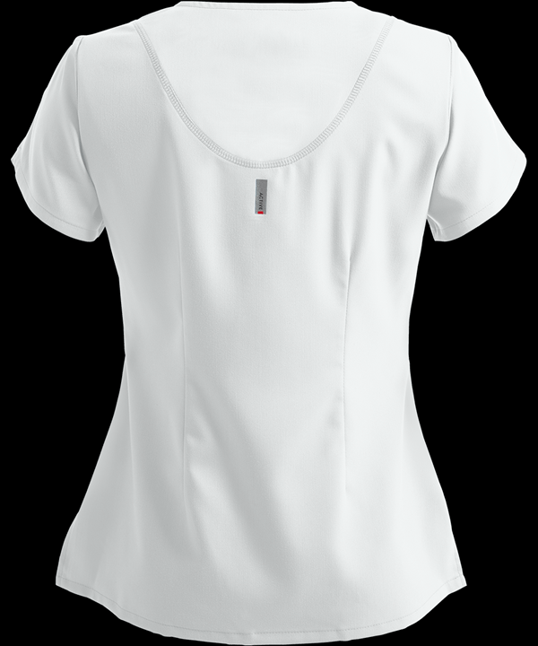 Grey's Anatomy Scrubs V-Neck Cora Top 4 pocket side panel 