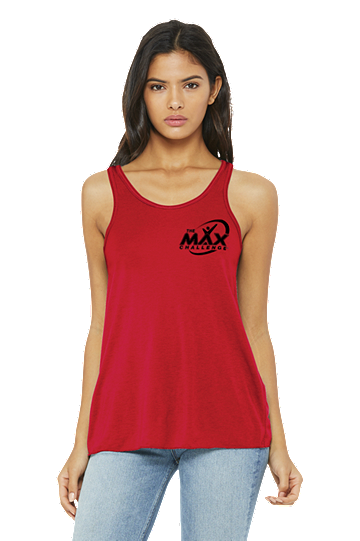 Women’s Flowy Racerback High Neck Tank