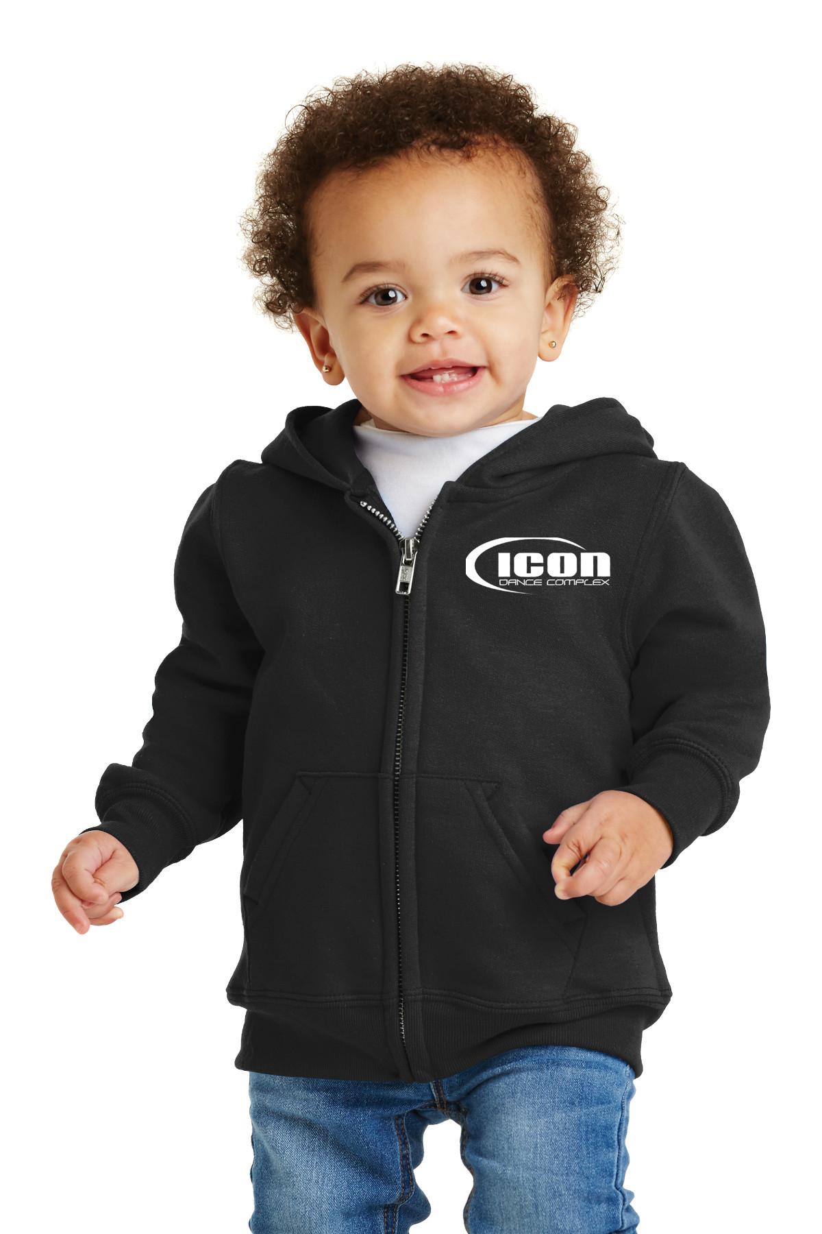 Port & Company® Toddler Core Fleece Full-Zip Hooded Sweatshirt