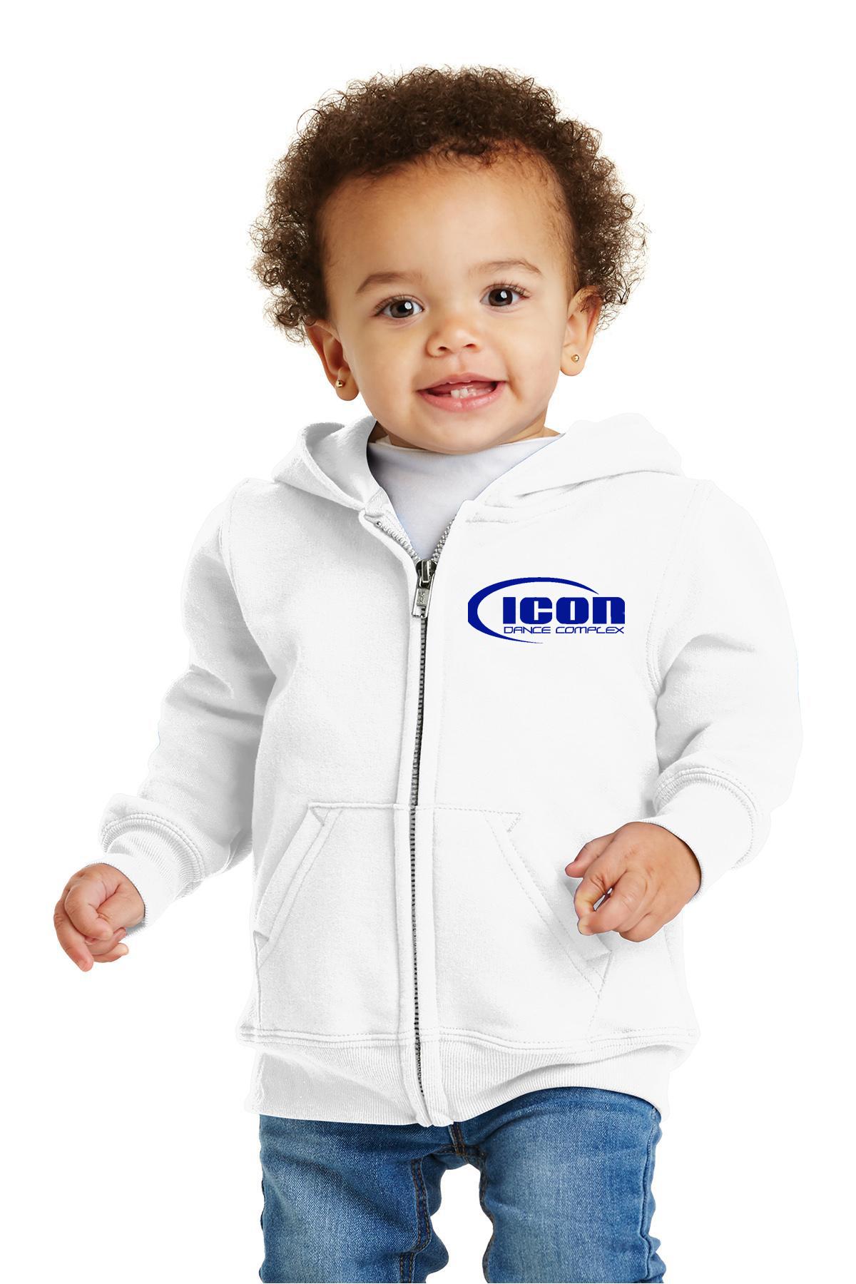 Port & Company® Toddler Core Fleece Full-Zip Hooded Sweatshirt