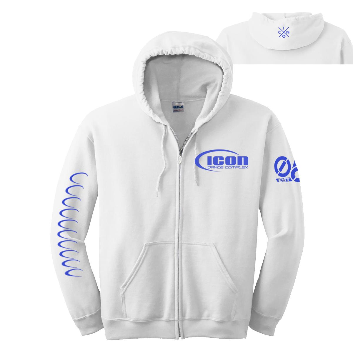 Gildan® Youth Heavy Blend™ Full-Zip Hooded Sweatshirt