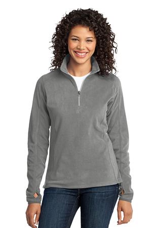 Port Authority® Ladies Microfleece 1/2-Zip Pullover.