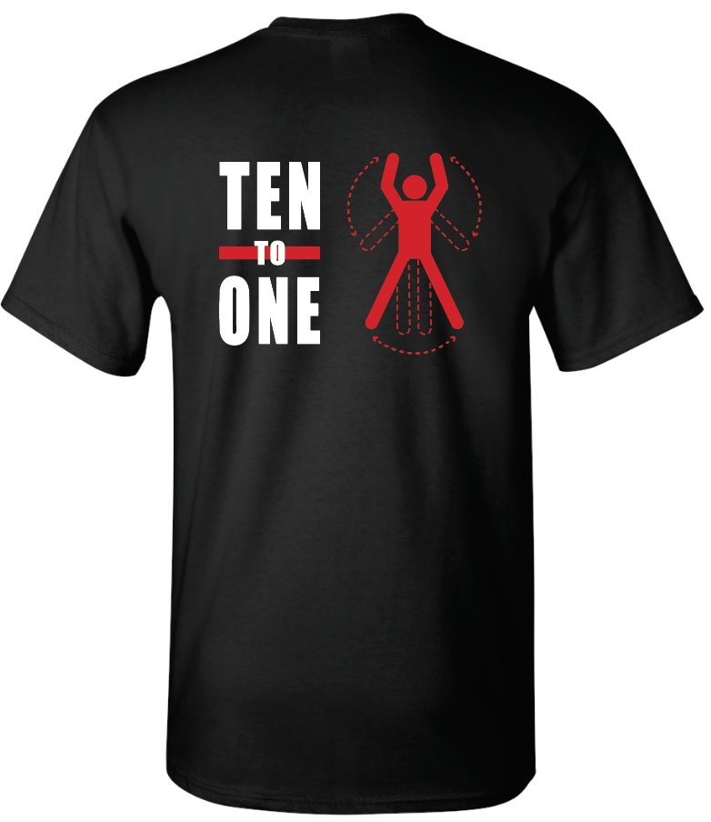 1 to 10 T-shirt