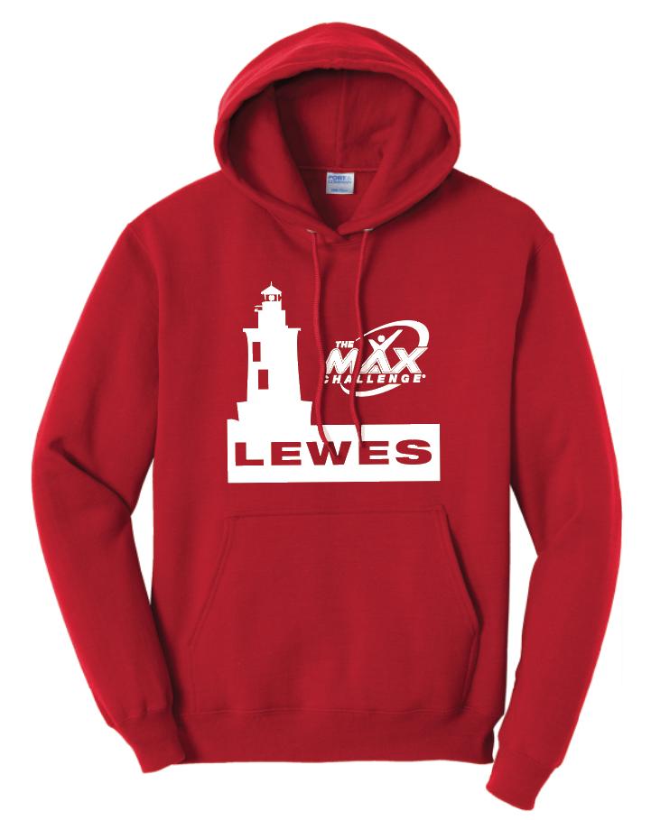 Lewes, DE Pullover Hooded Sweatshirt