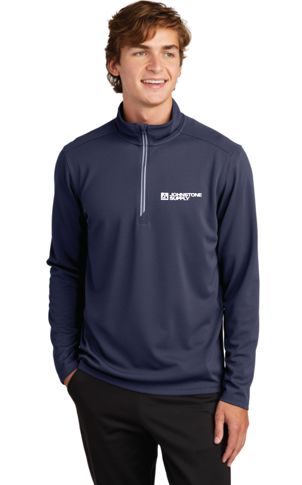 Sport-Tek® Sport-Wick® Textured 1/4-Zip Pullover