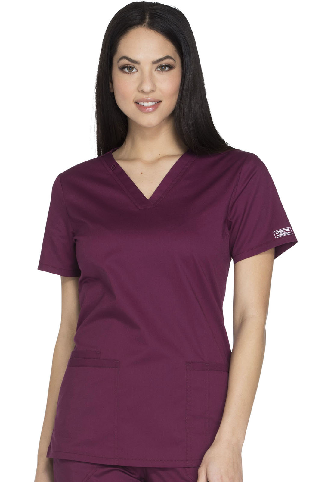 Cherokee Workwear Core Stretch V-Neck Top