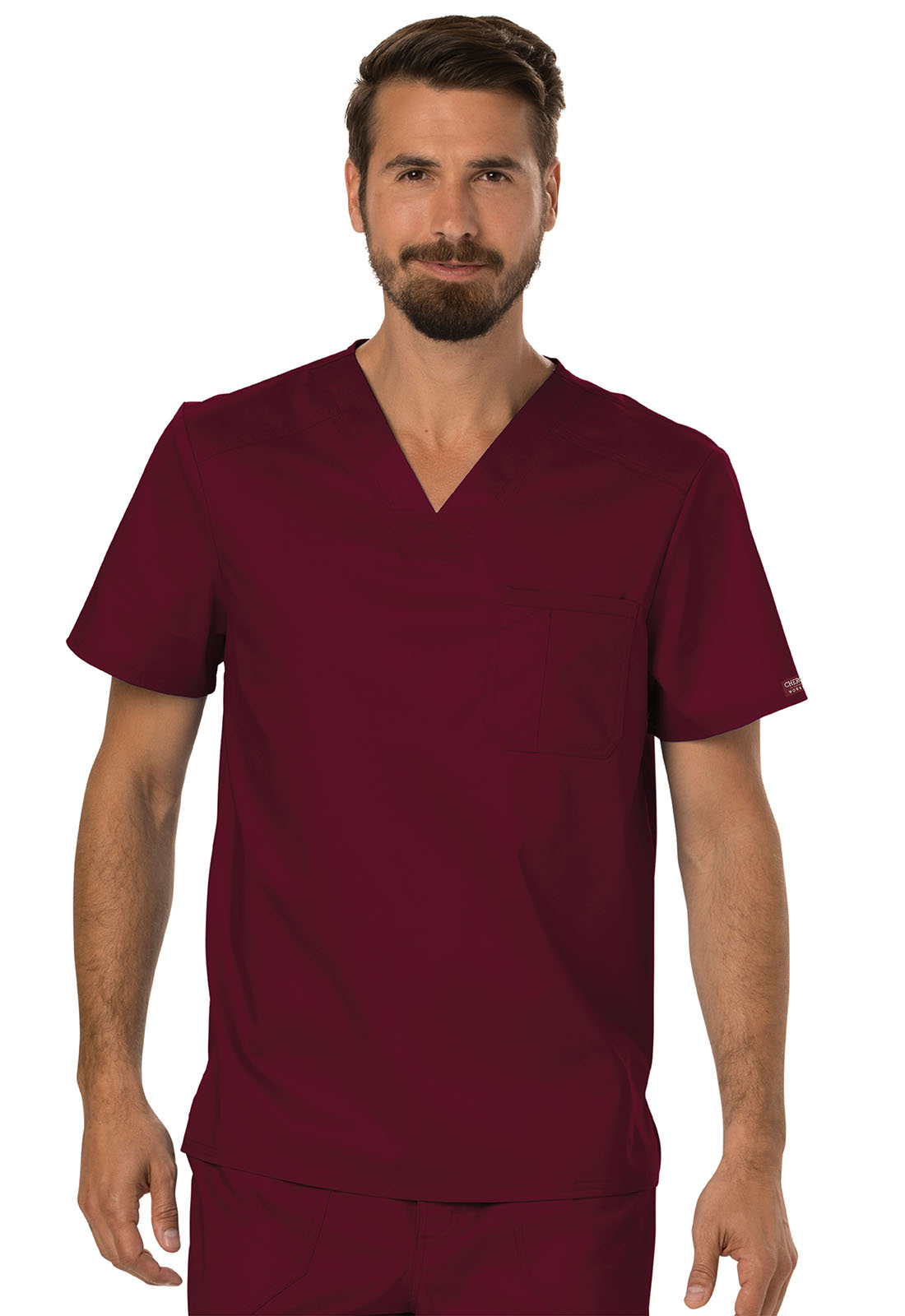 Cherokee Workwear Revolution Men's V-Neck Top