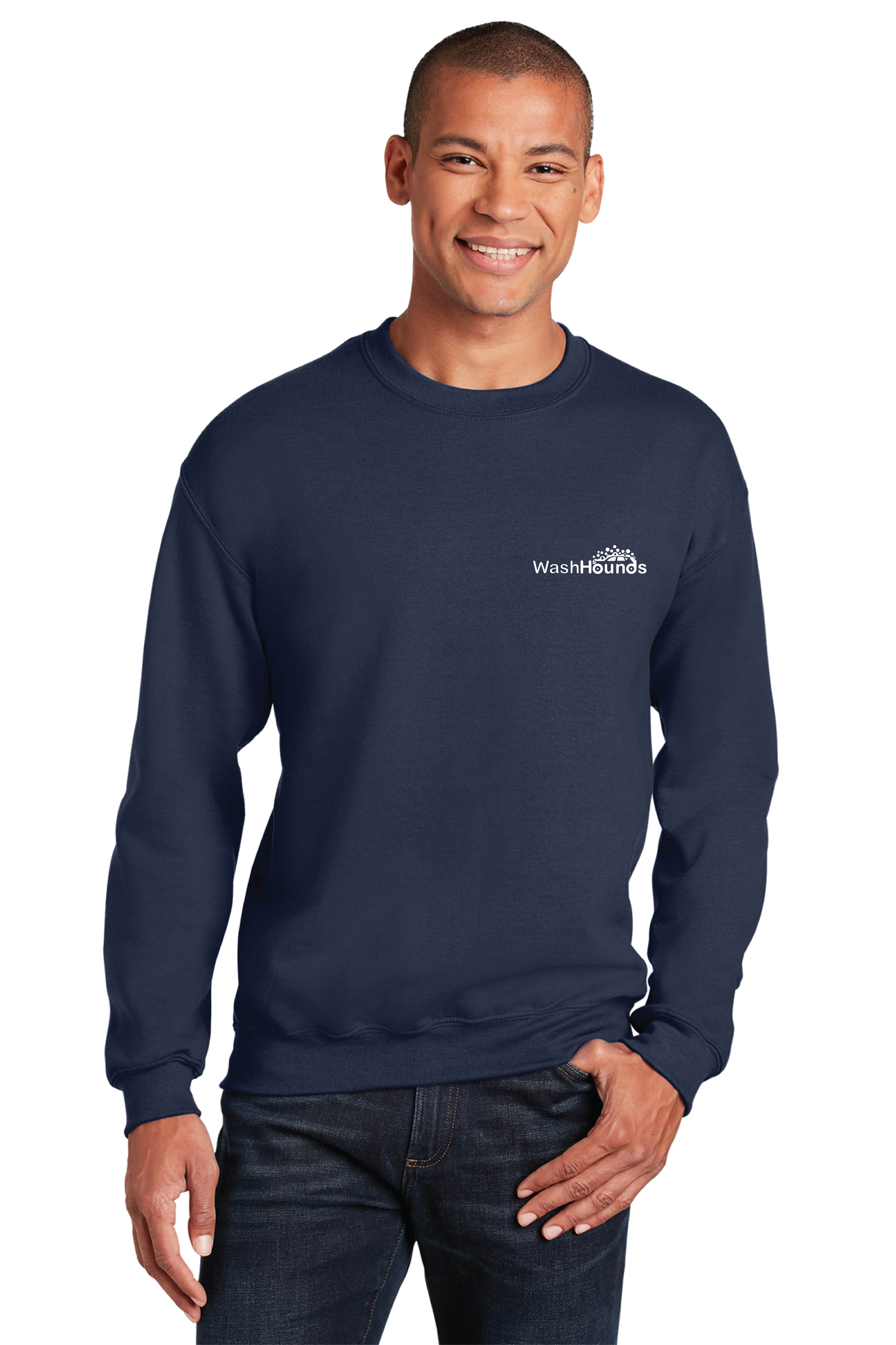 Gildan® - Heavy Blend™ Crewneck Sweatshirt White Thread